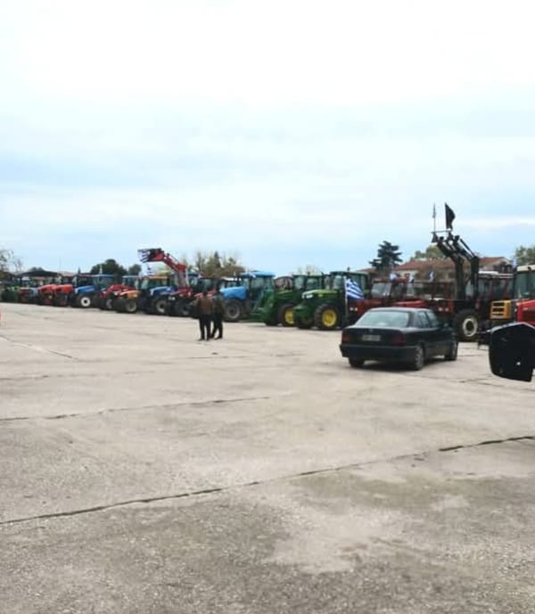 İskeçe’li çiftçiler, köy meydanlarından SEVATH’taki eylem alanına geçti