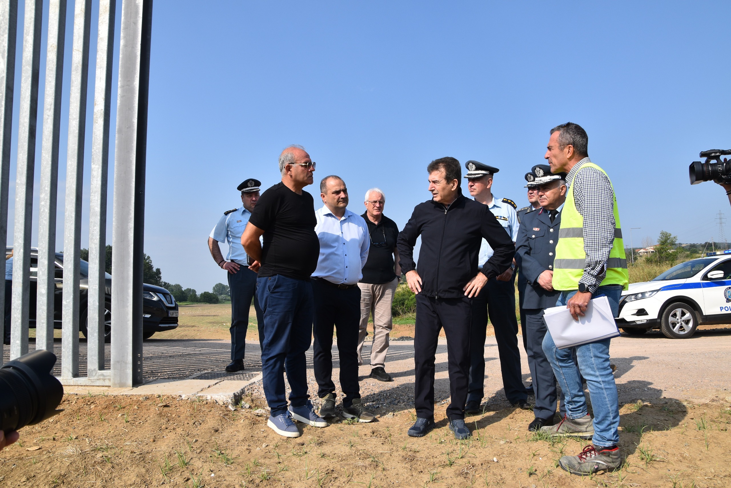 Vatandaşı Koruma Bakanı M. Hrisohoidis’in Evros ziyareti: Evros sınır hattının tamamının tahkim edilmiş olması için sınır çitini ve sınır hizmetlerini daha da güçlendiriyoruz